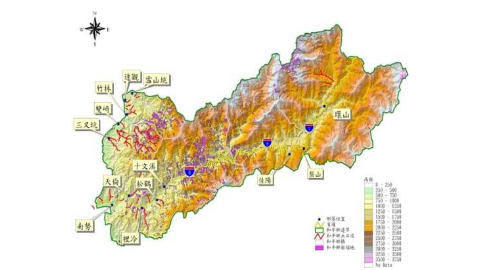 原住民居住環境潛在災害調查成果-台中市和平區