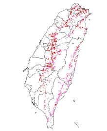 921地震衍生災害（山崩、土石流）調查